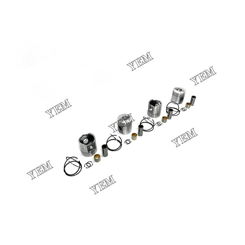 4PCS For Deutz BF4L913 Piston With Rings Engine Spare Parts